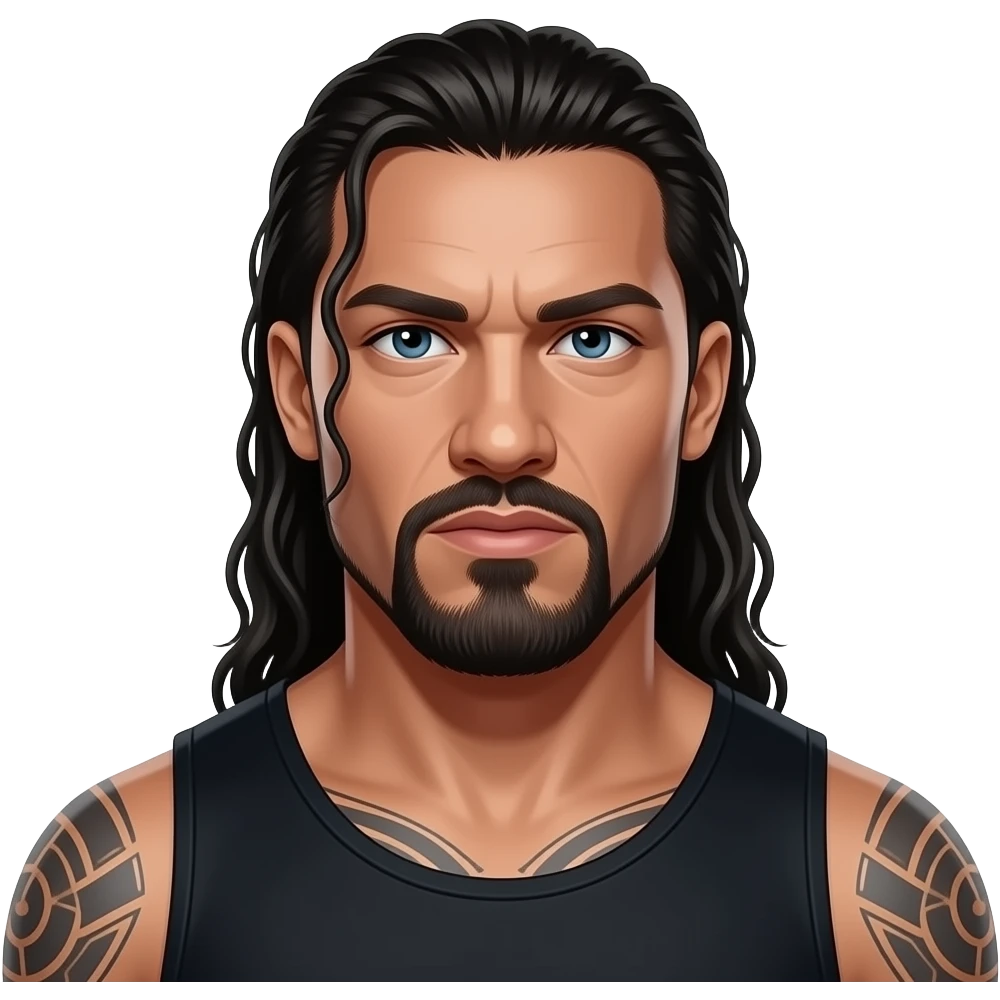 Roman reigns with aolafala emoji