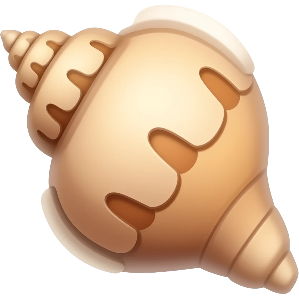 Concha de cauri emoji