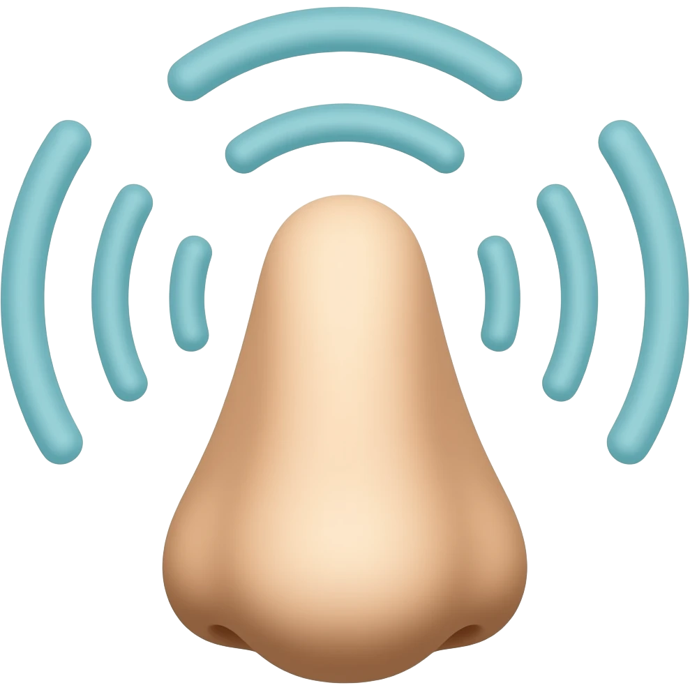 Antena nose form emoji