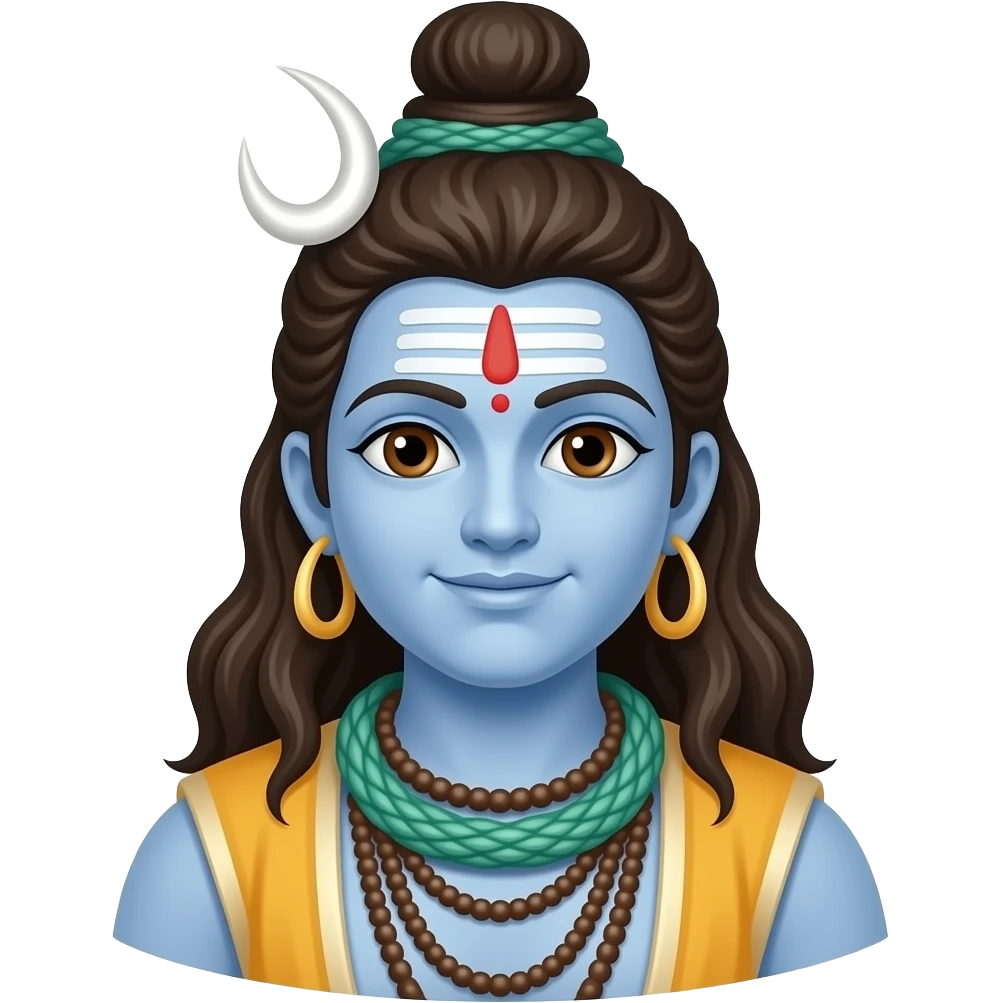 Hindu devta shani dev emoji