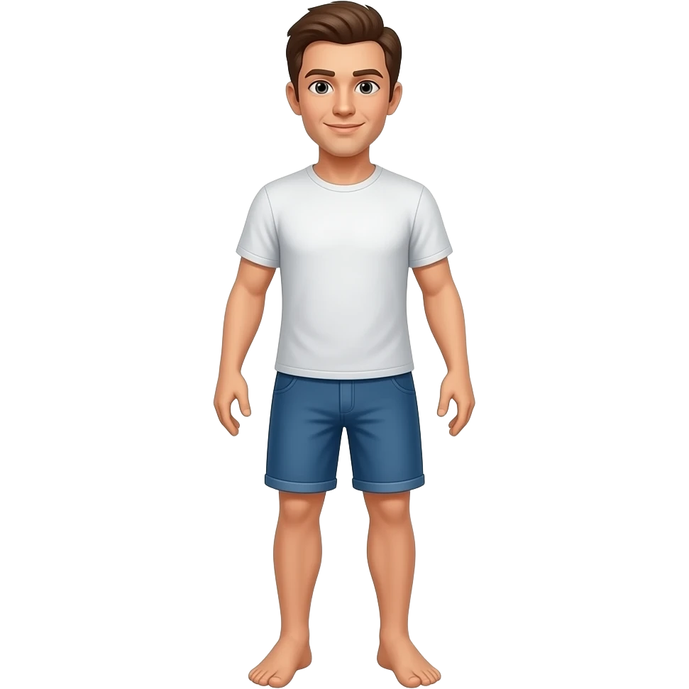 Full body, less cartoon l;ike emoji