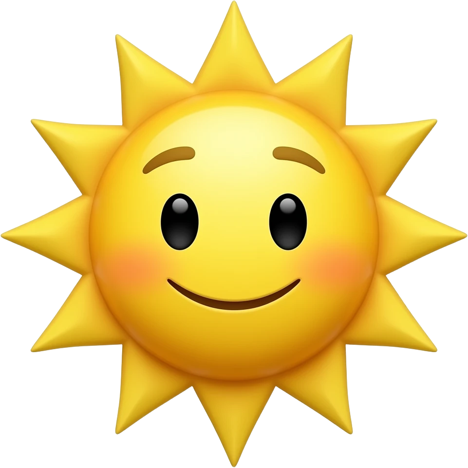 Sun expres emoji