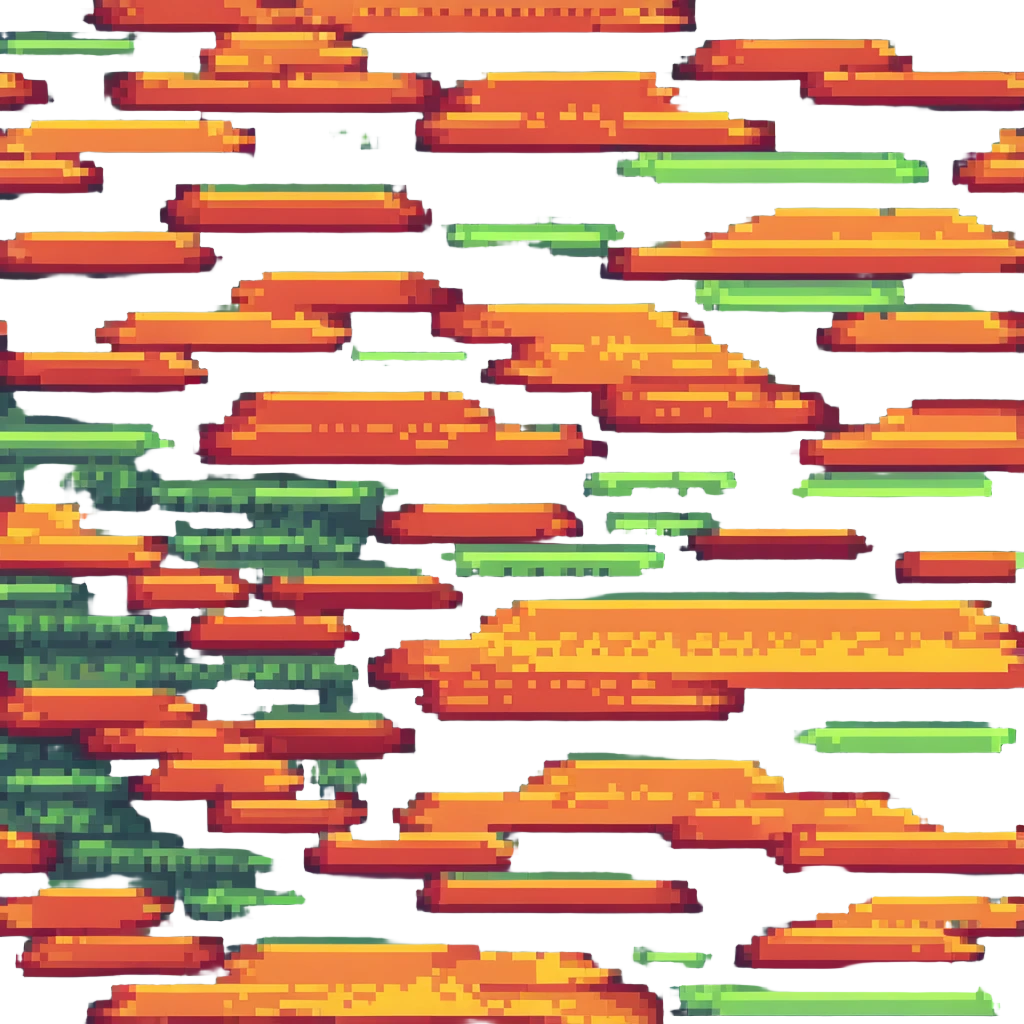 Convert this character to Minecraft style, blocky pixelated look, keep colors and main features. emoji