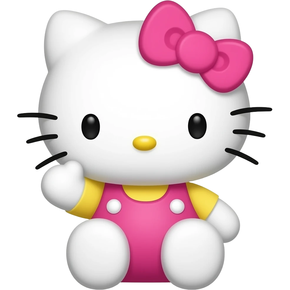 Hello kitty emoji