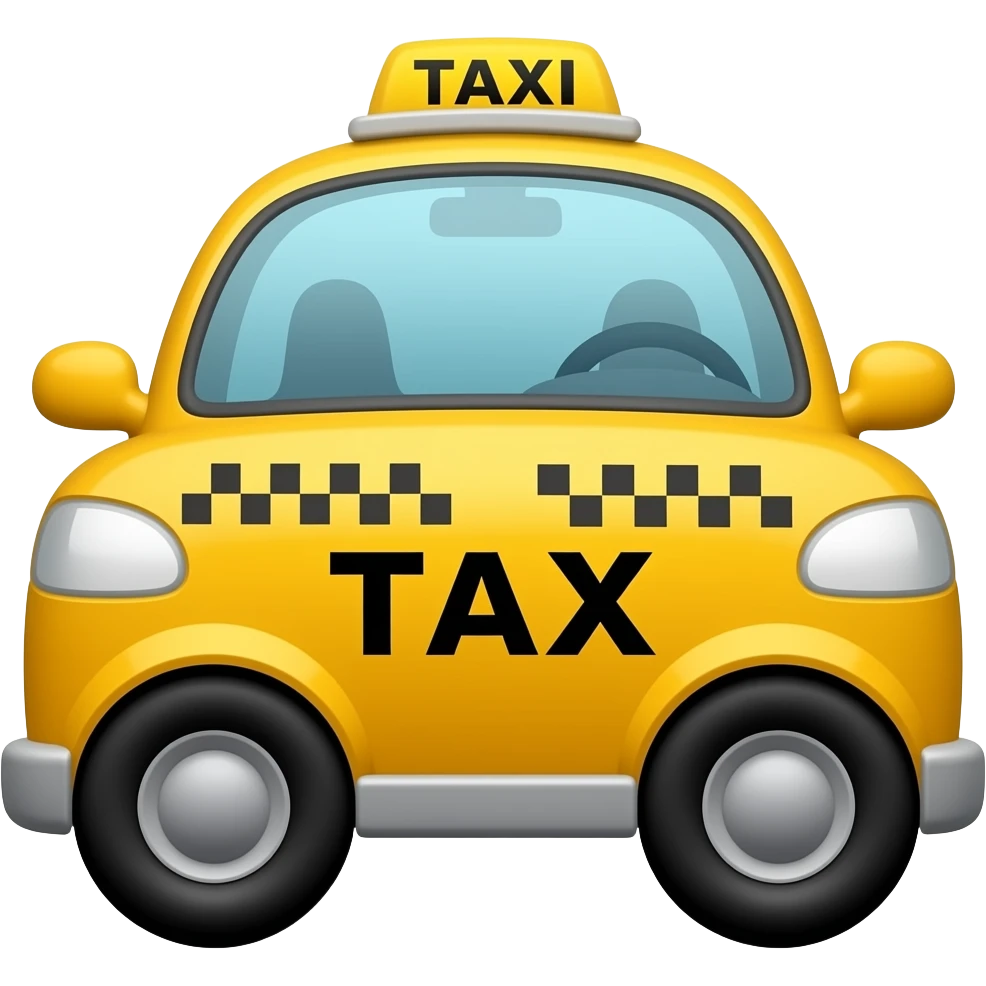 taxi emoji