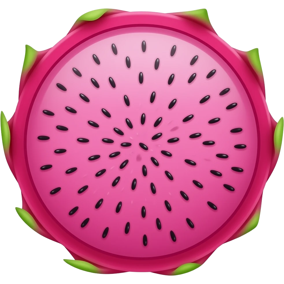 Dragon fruit emoji