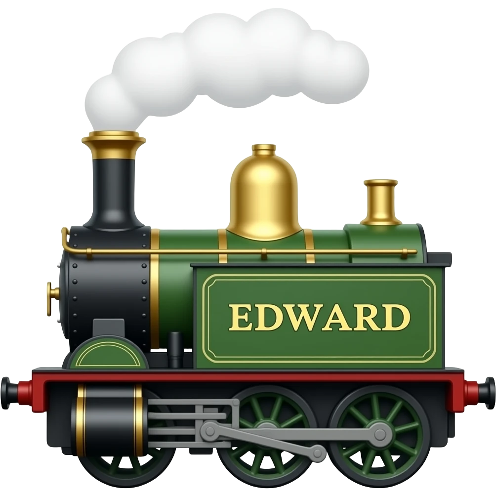 the tender engine name is edward emoji