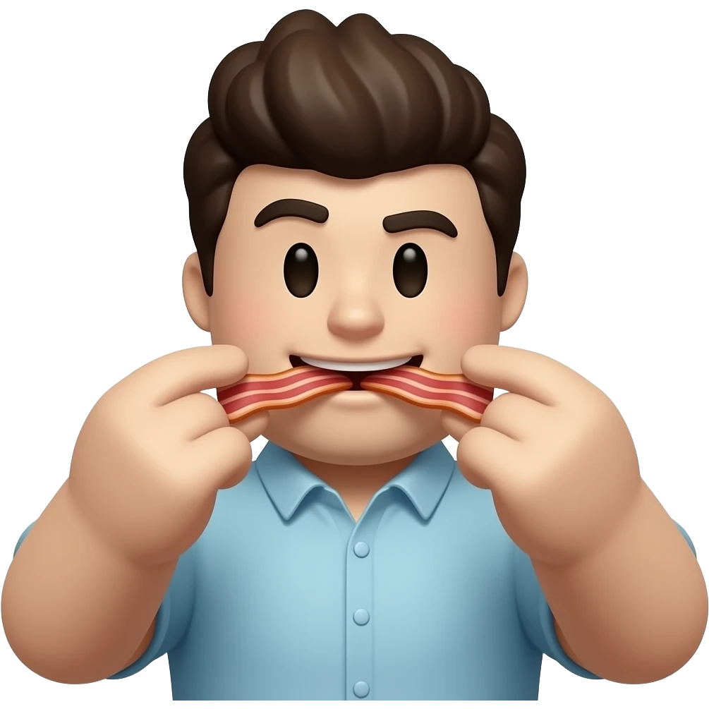 Emote do Roblox bacon emoji