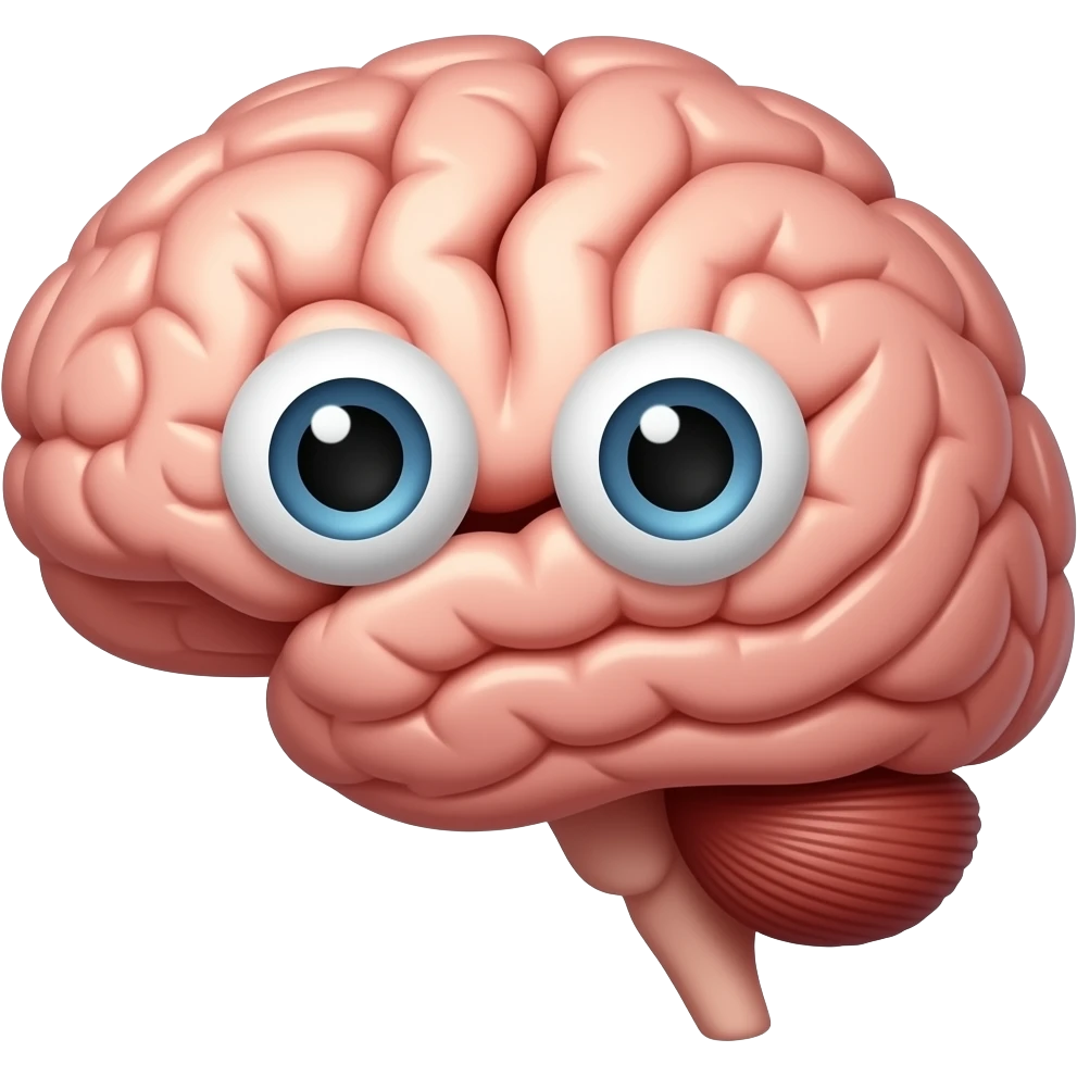 brain wit heyes emoji