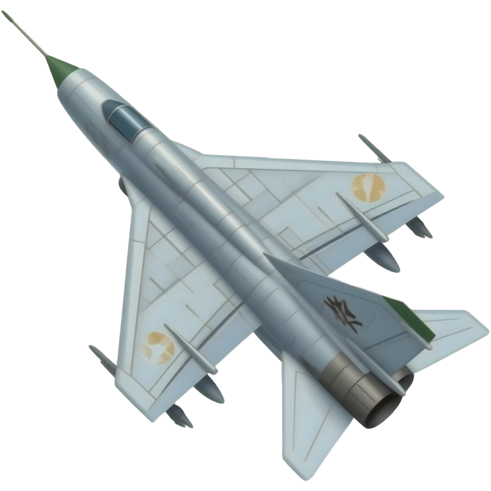 mig-21 lancer and easter emoji