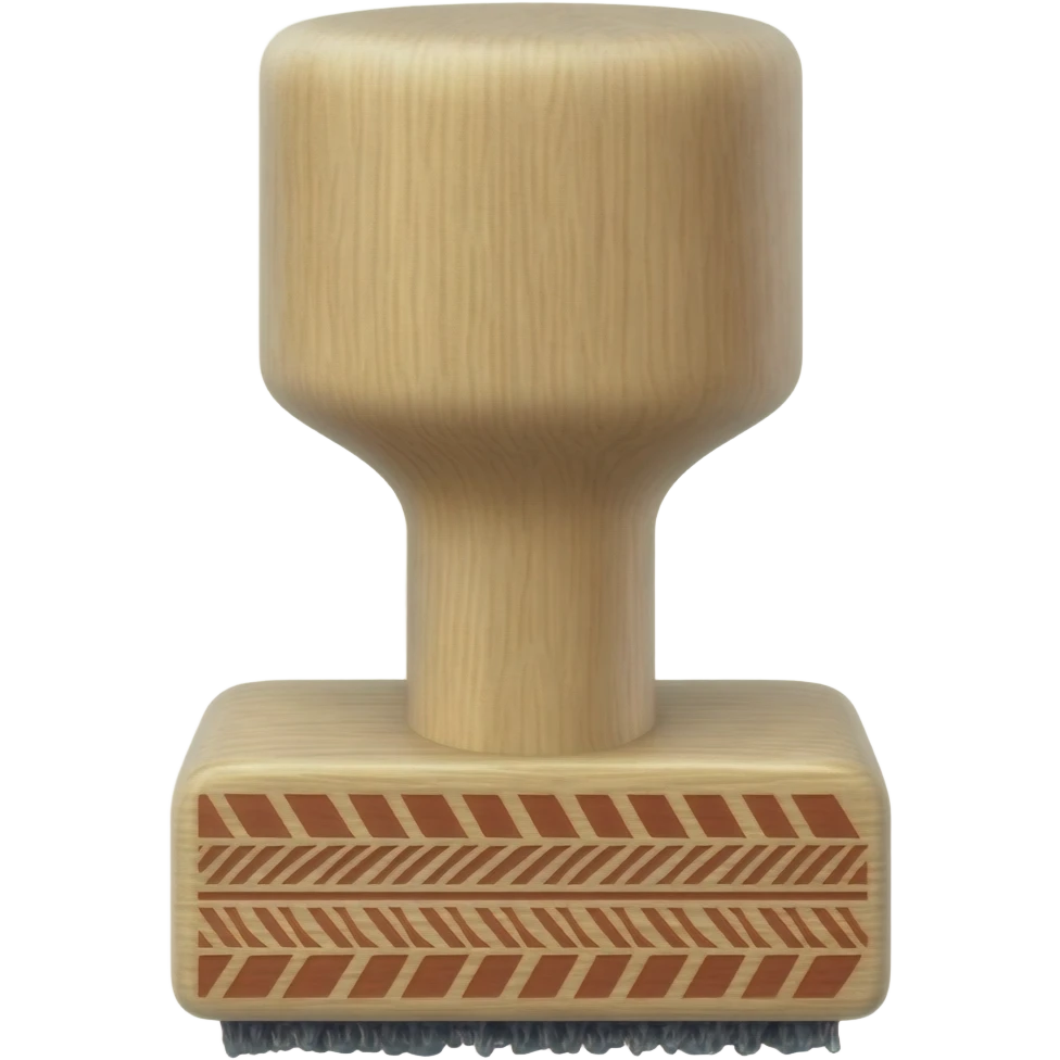 Tire track stamp emoji