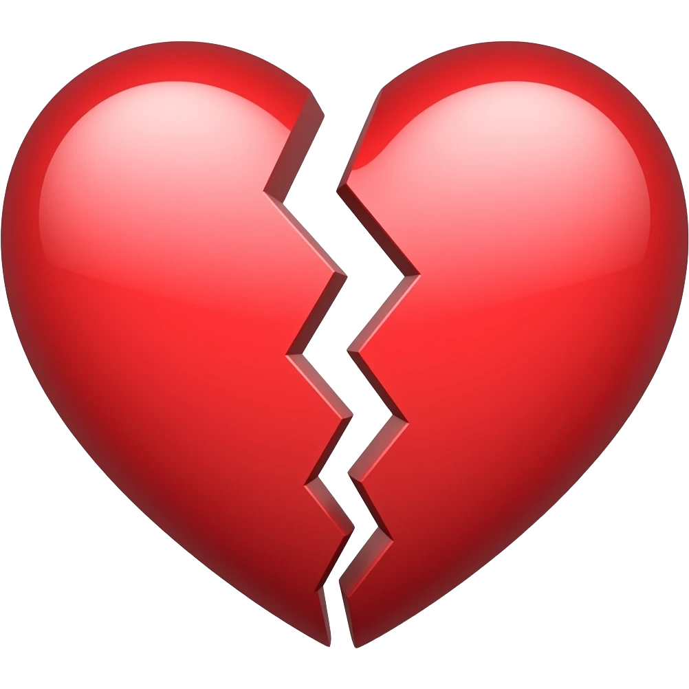 Heart broken imoji emoji