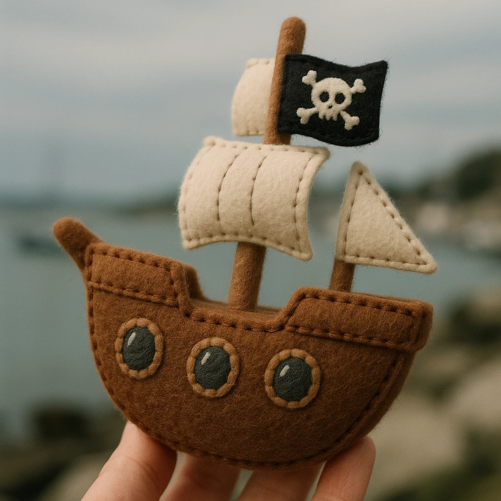 pirate ship emoji