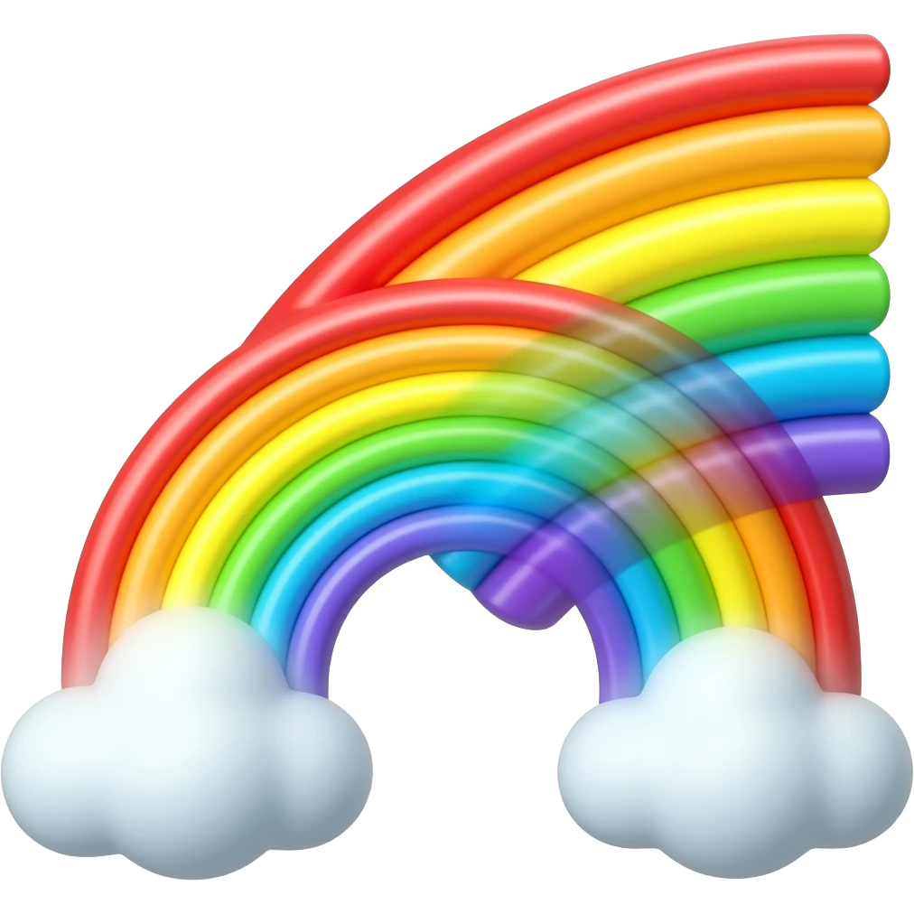 rainbow emoji