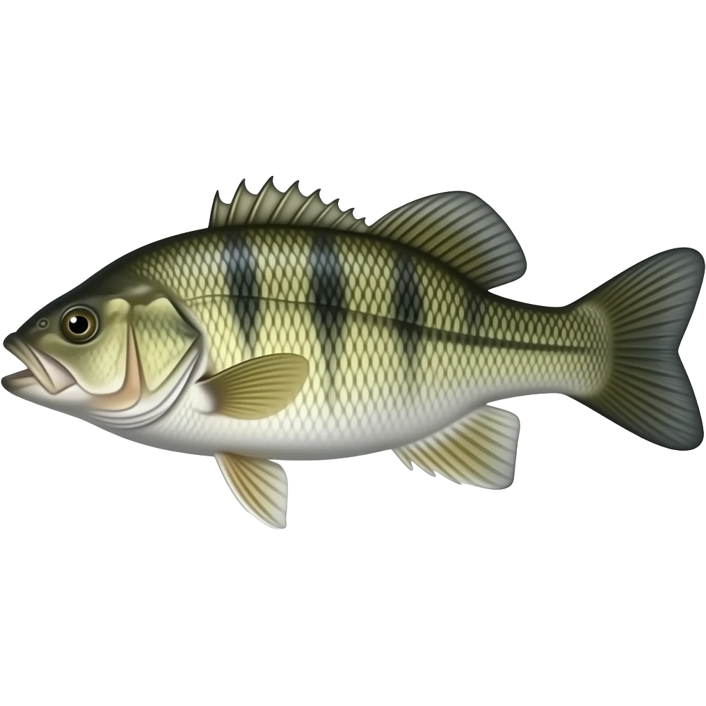 Bass fish emoji