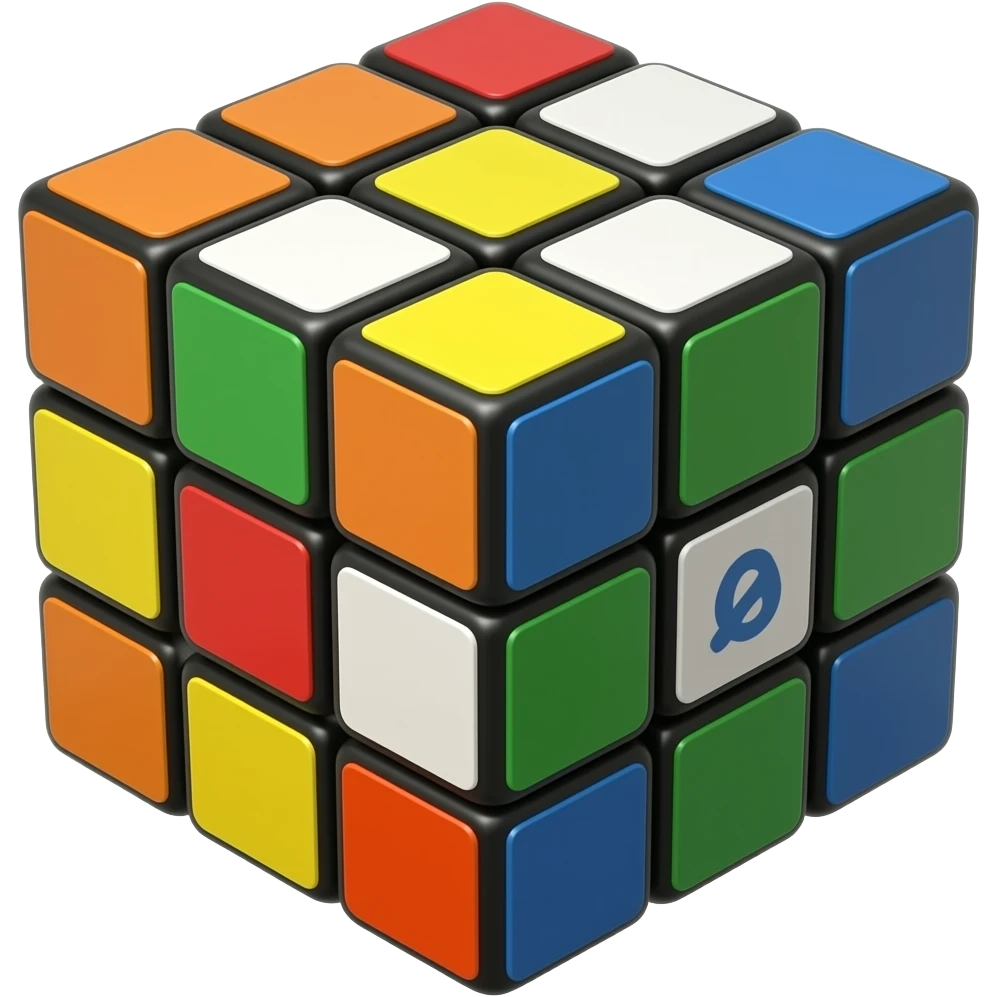 Rubik's Cube emoji
