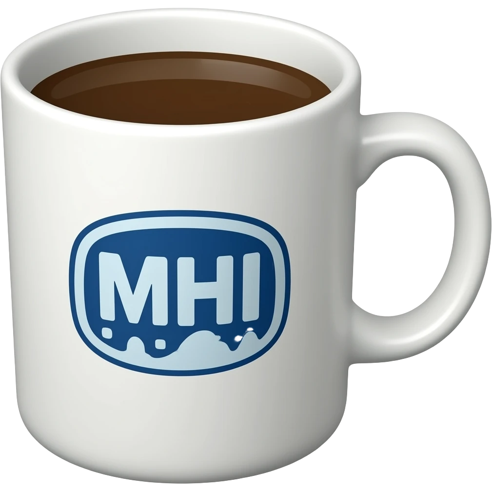 Coffee with MHI Logo emoji