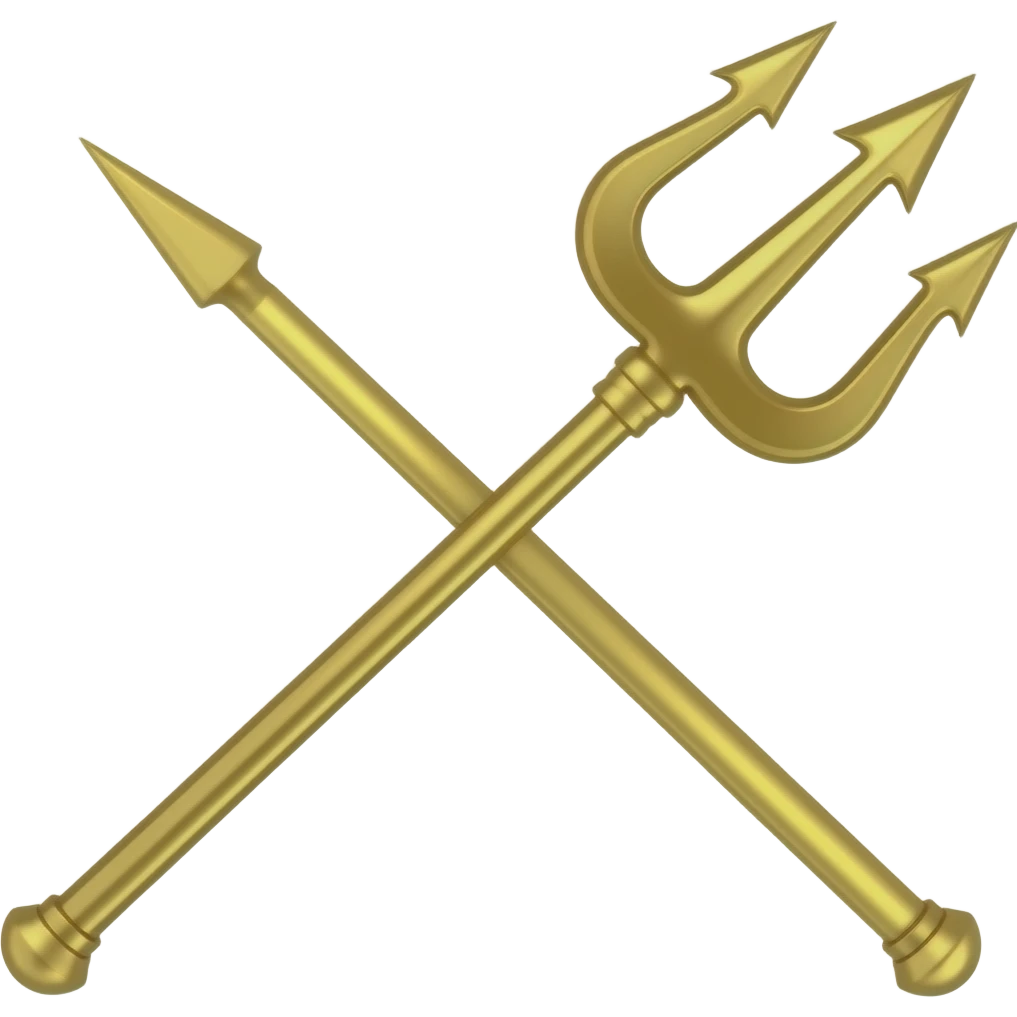 Trident emoji