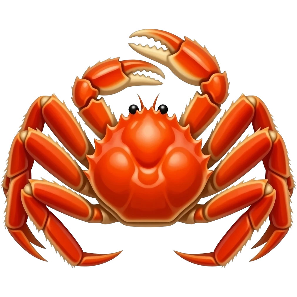 King crab emoji