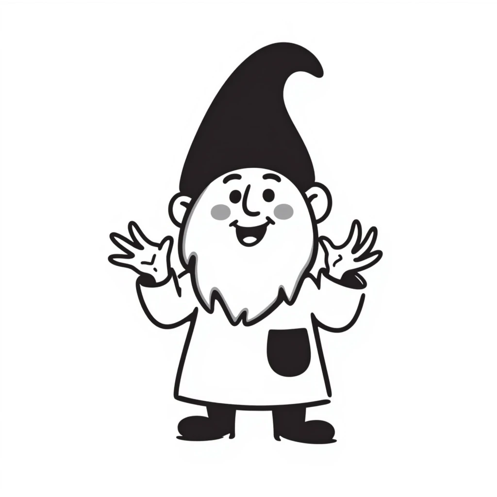 smiley face gnome emoji