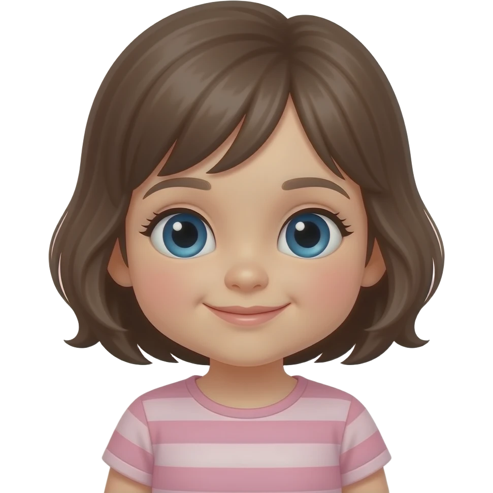cute baby girl emoji