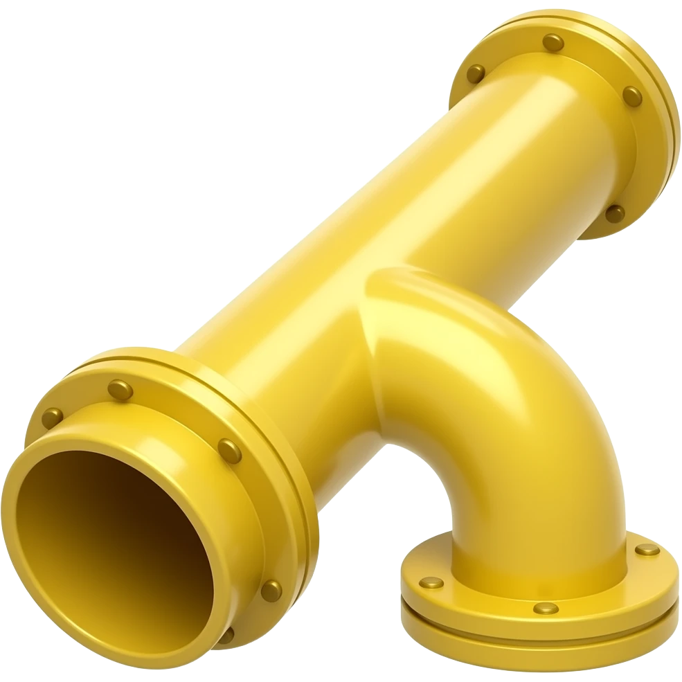 straight yellow pipeline emoji