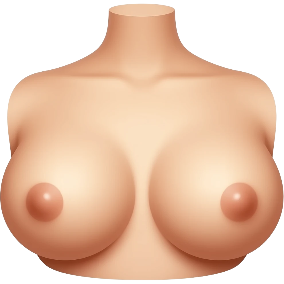 Realistic Breast make more real emoji