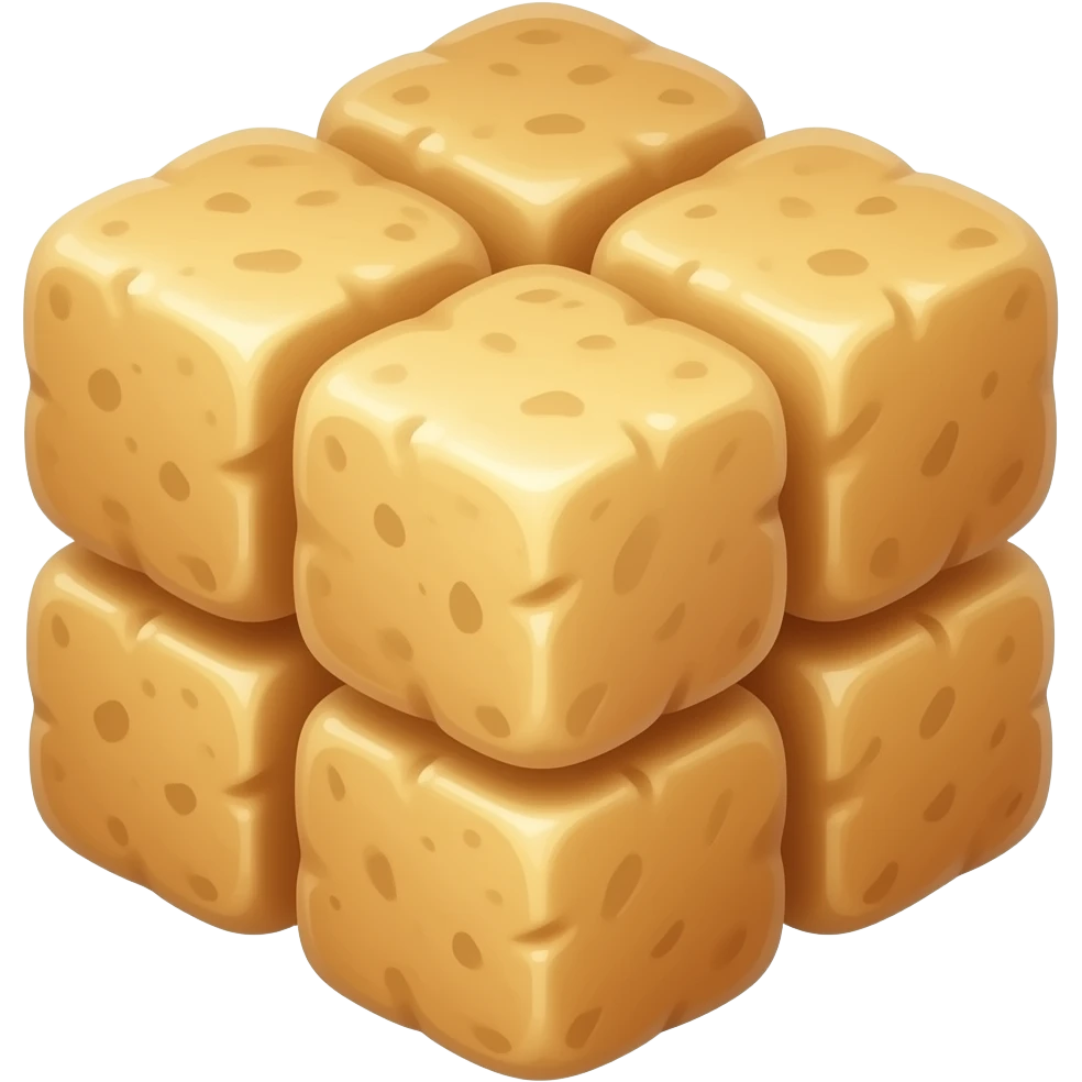 Chicken meat Cube emoji