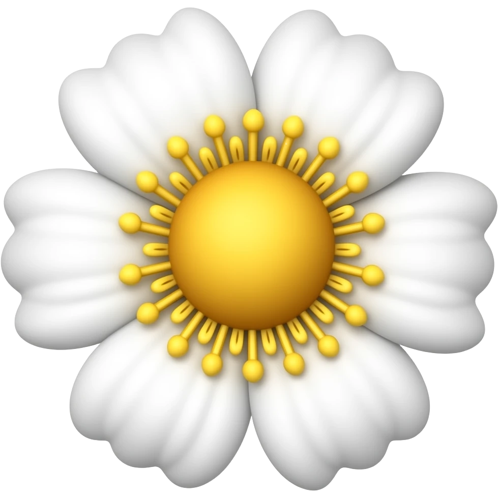 Flower original emoji
