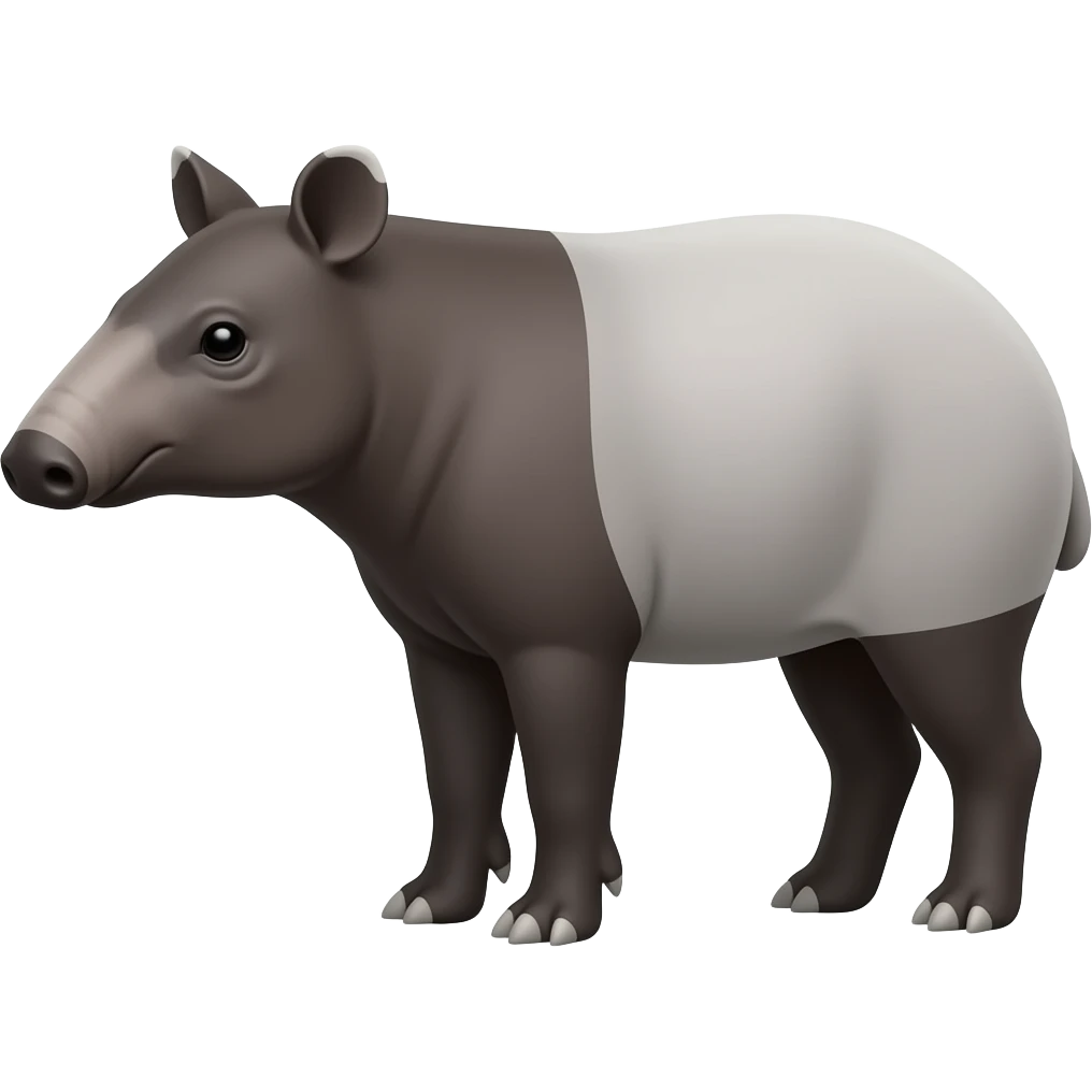 Brazilian tapir emoji emoji