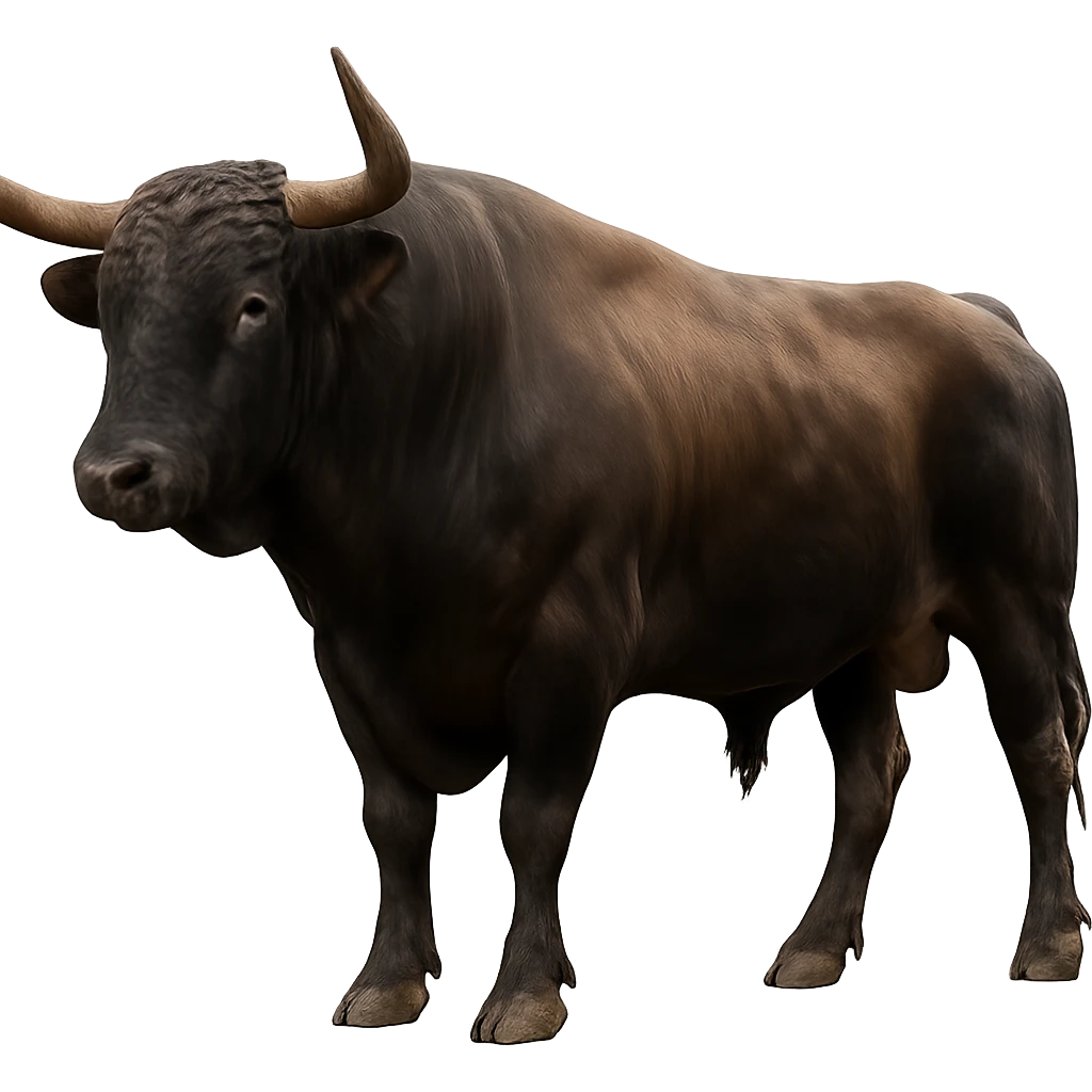 Big bull emoji