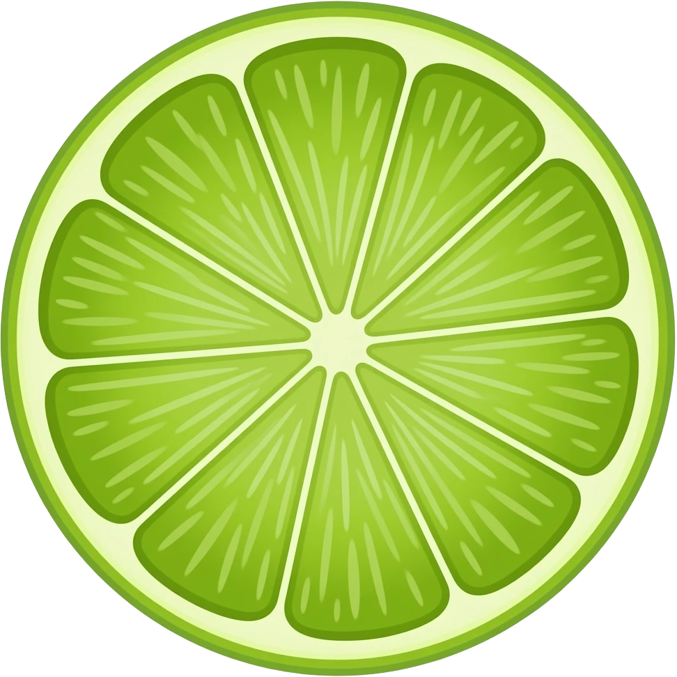 Lime Slice emoji
