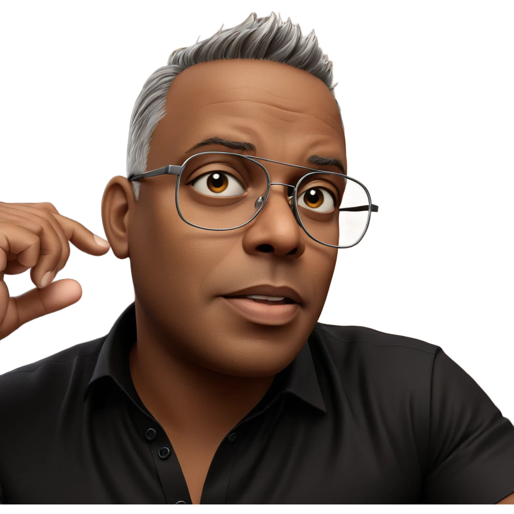 stylish portrait of a man emoji