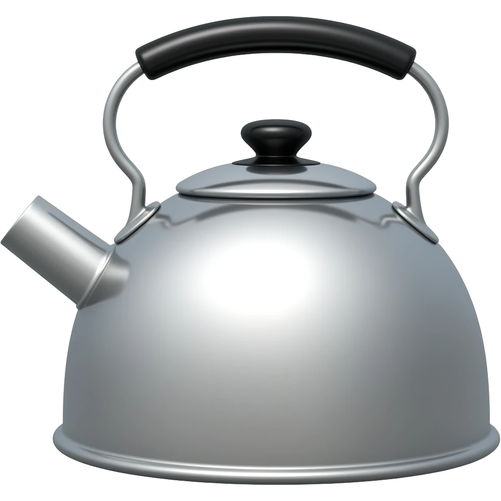 Happy old kettle emoji