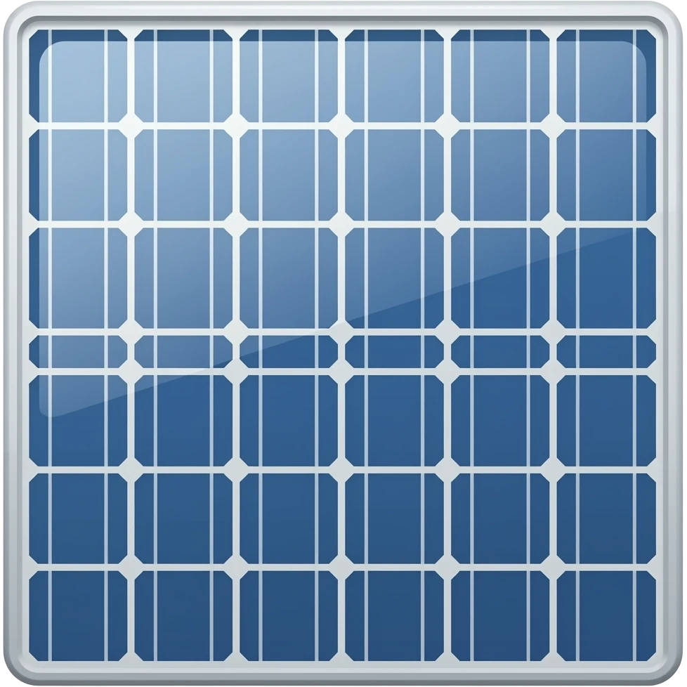panel solar emoji