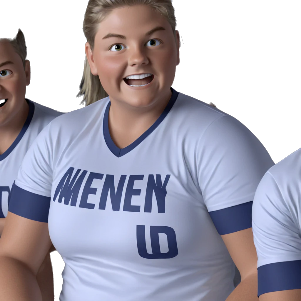 boys in white shirts smiling emoji