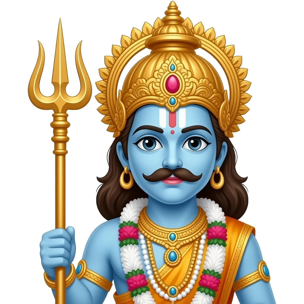 Lord Murugan vel (spear) emoji emoji
