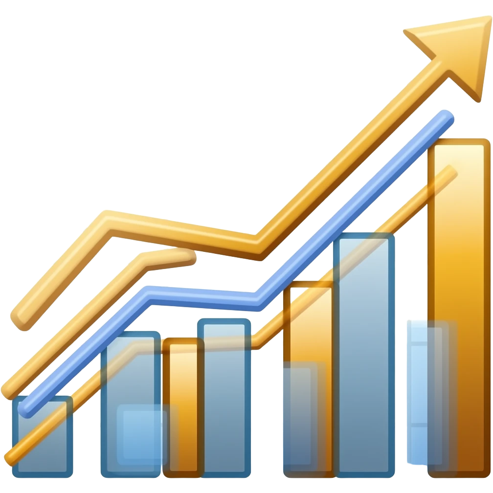 please do a financial bar emoji