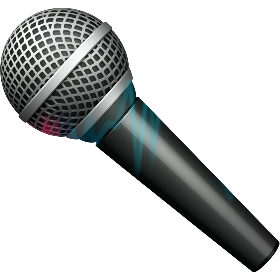 voice + microphone emoji
