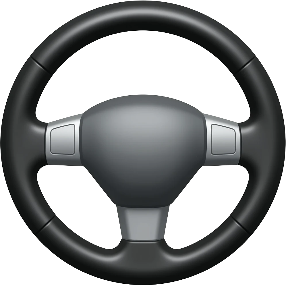 Steering wheel emoji