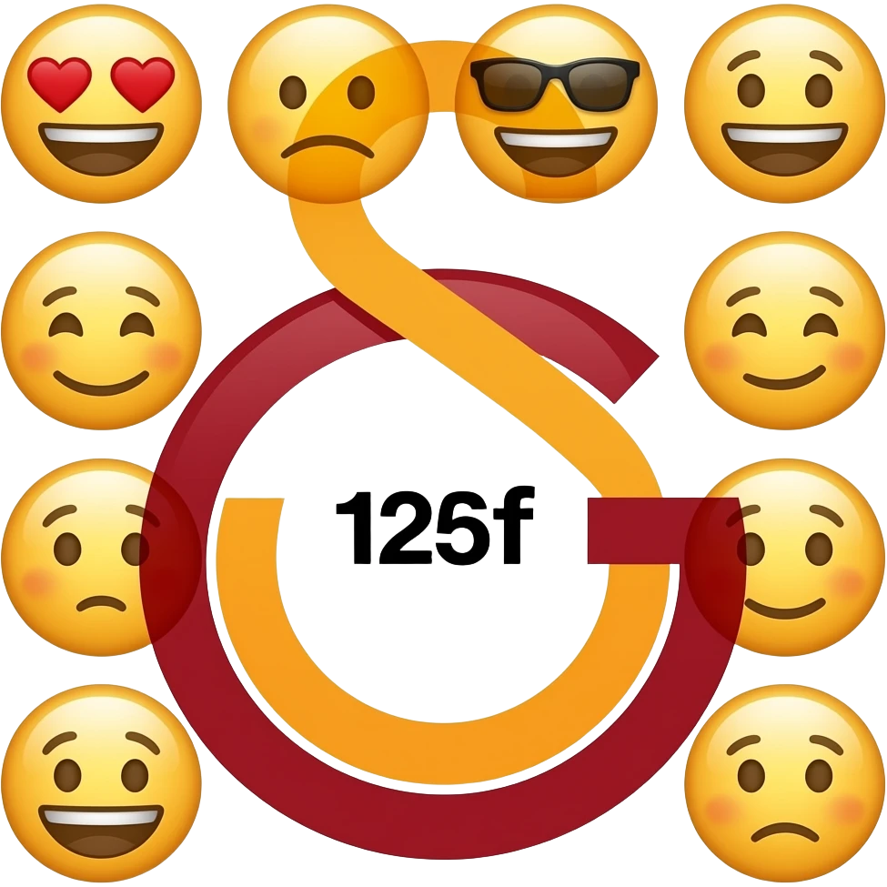 Galatasaray logosunu emoji yap emoji