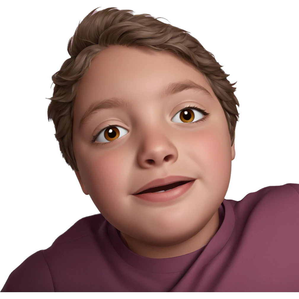 portrait of young man emoji