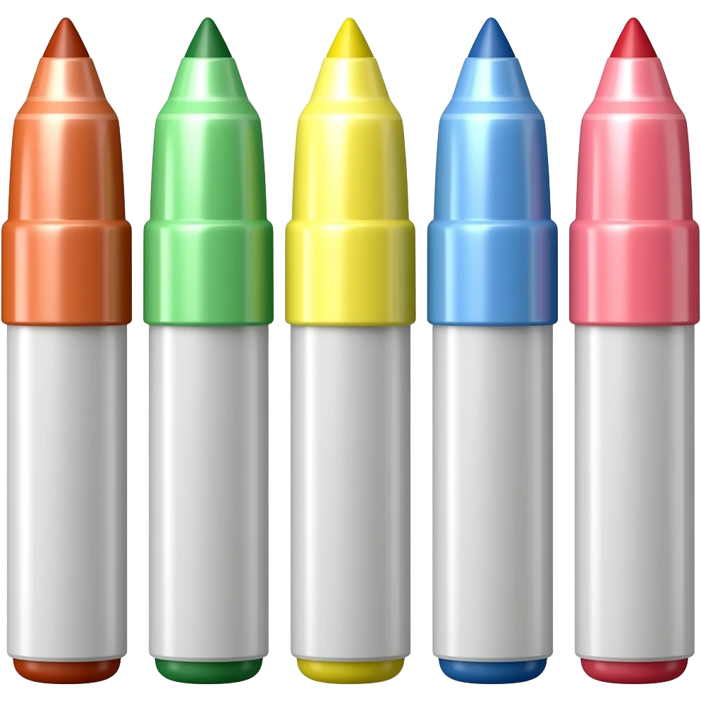 Coloring Markers emoji