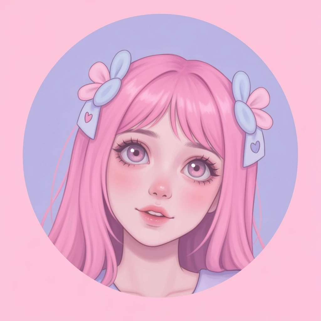 pastel horror profile picture, cute, expressive, minimal, variation 1 emoji