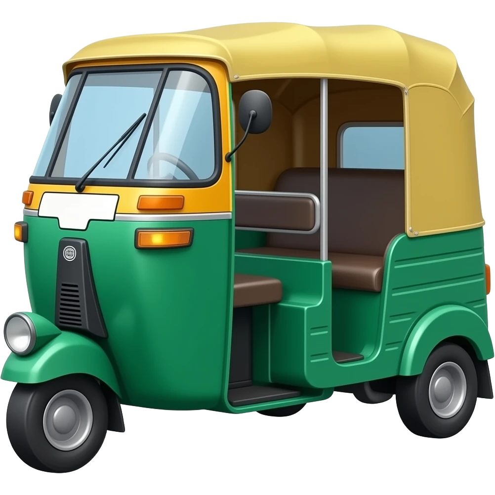auto rickshaw emoji