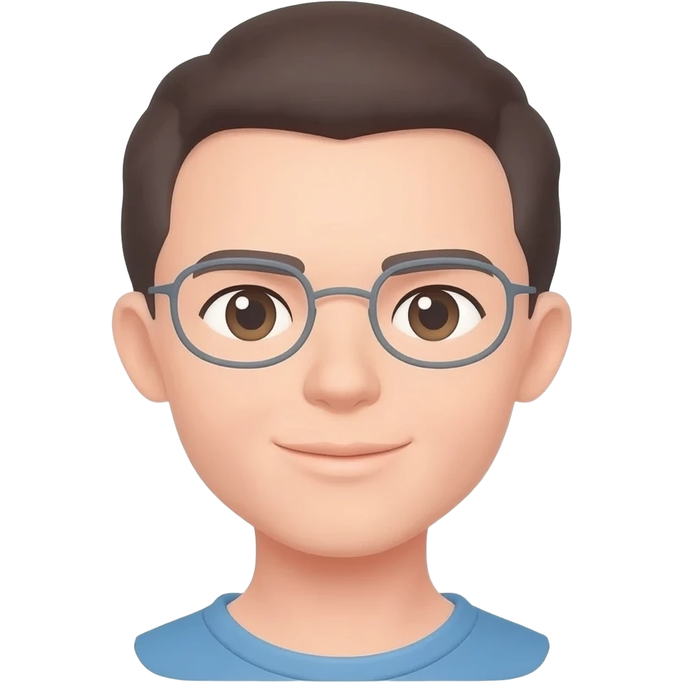 a CV with an AI face emoji