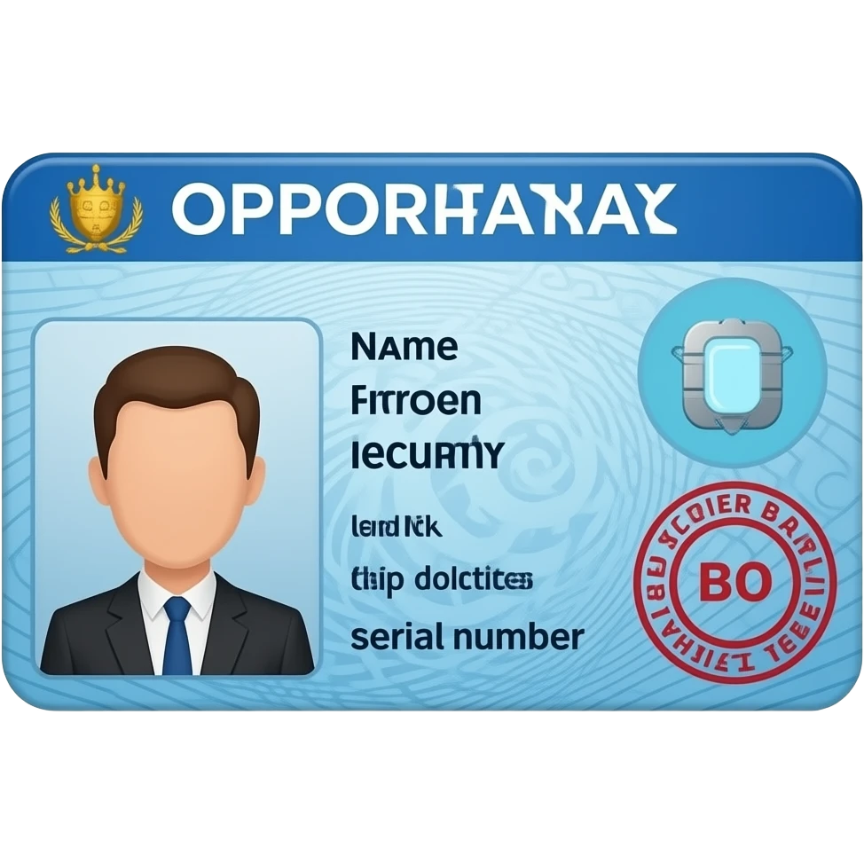 government identification card emoji