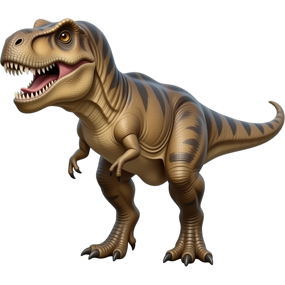 Gerçekçi t-rex emoji