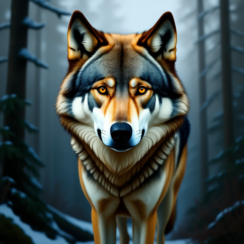 Wolf emoji