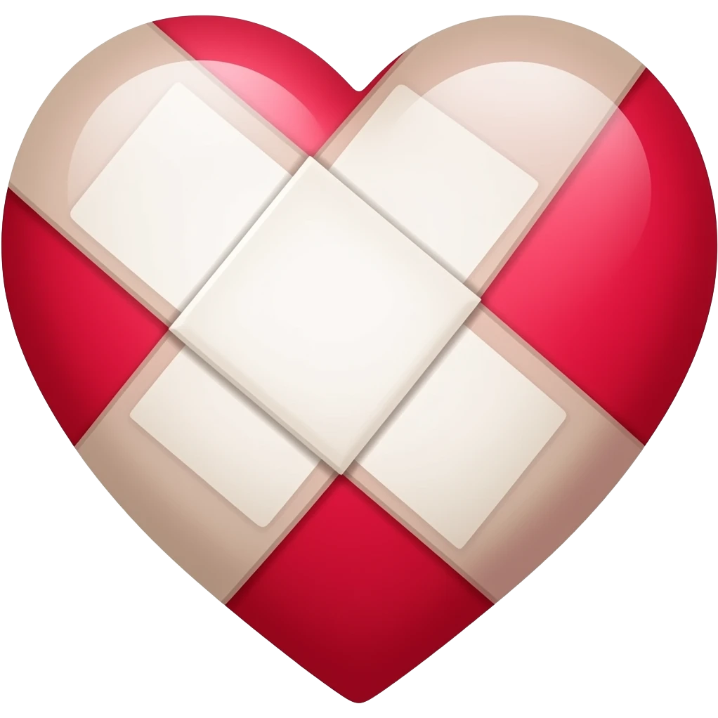 Ios Bandage heart emoji